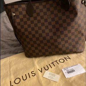 AUTHENTIC LV NEVERFULL MM